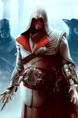 Assassin Creed Characters for 320 x 480 iPhone resolution