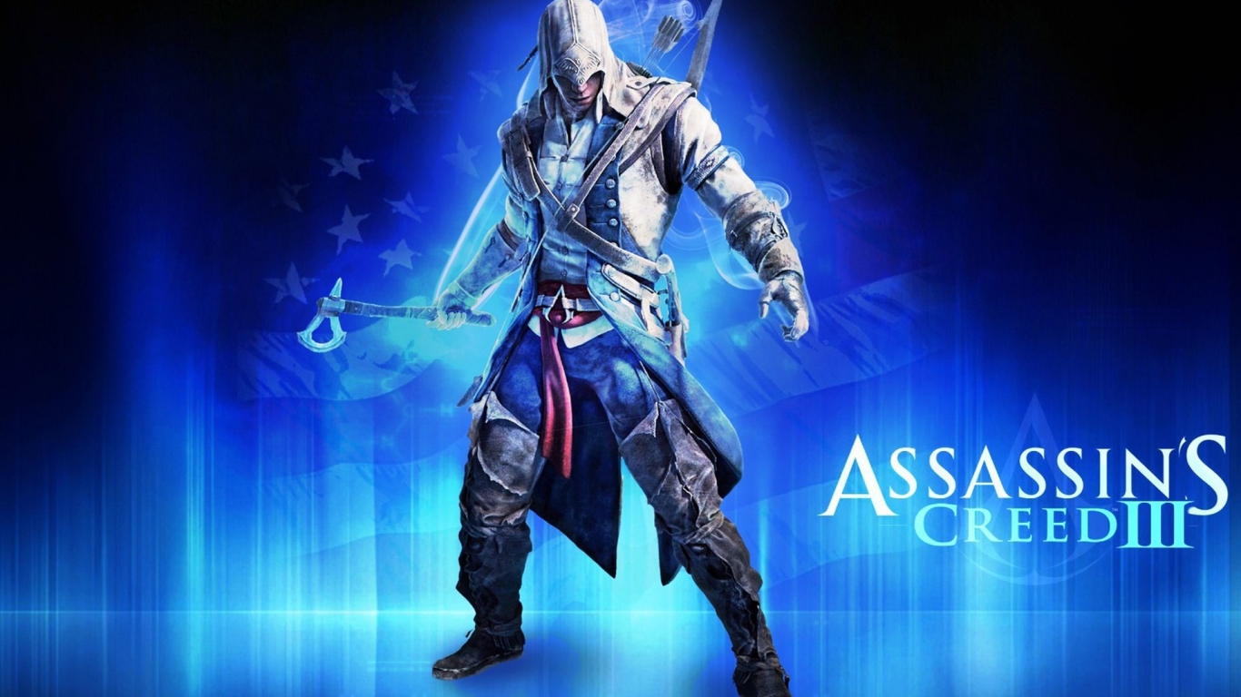 Assassin Creed III for 1366 x 768 HDTV resolution