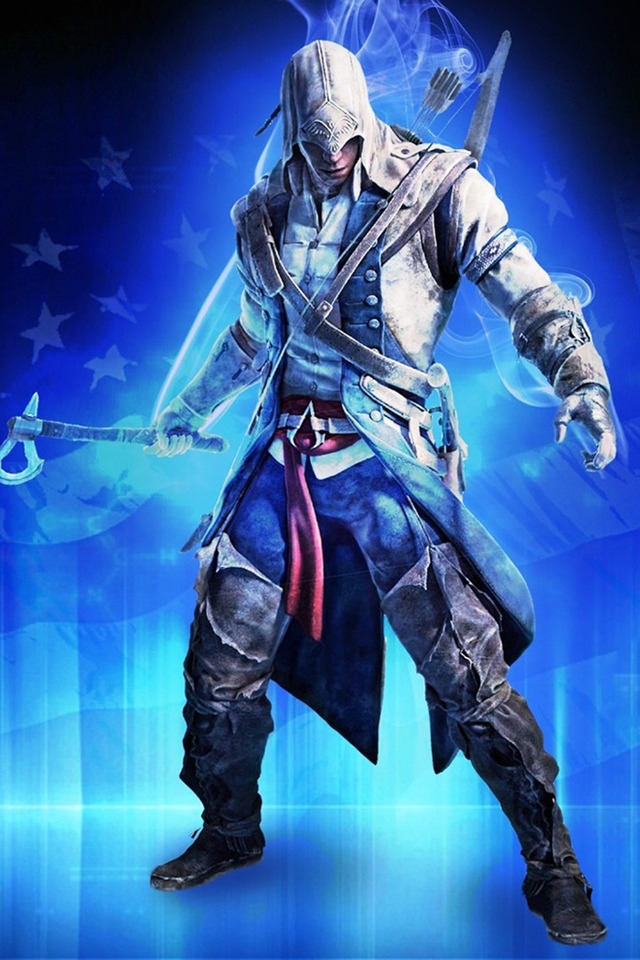 Assassin Creed III for 640 x 960 iPhone 4 resolution
