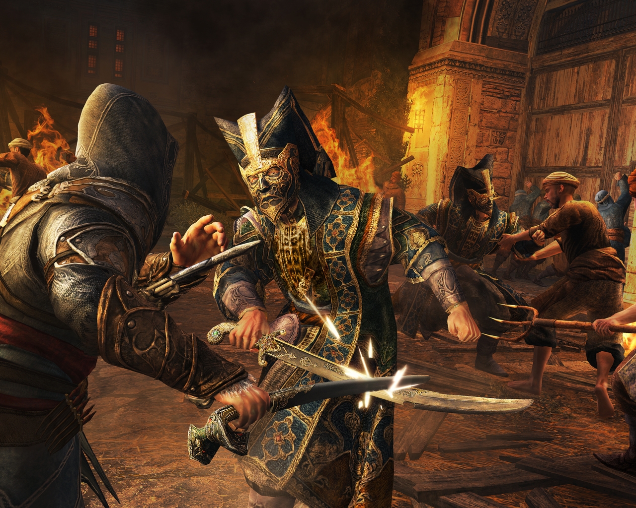Assassin Creed Revelations Scene for 1280 x 1024 resolution