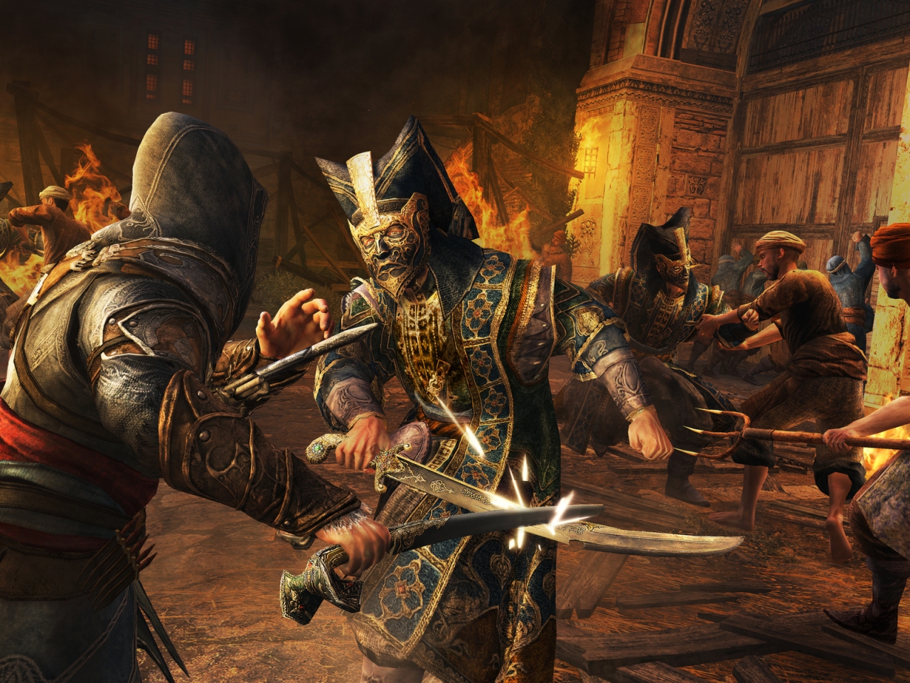 Assassin Creed Revelations Scene for 1280 x 960 resolution