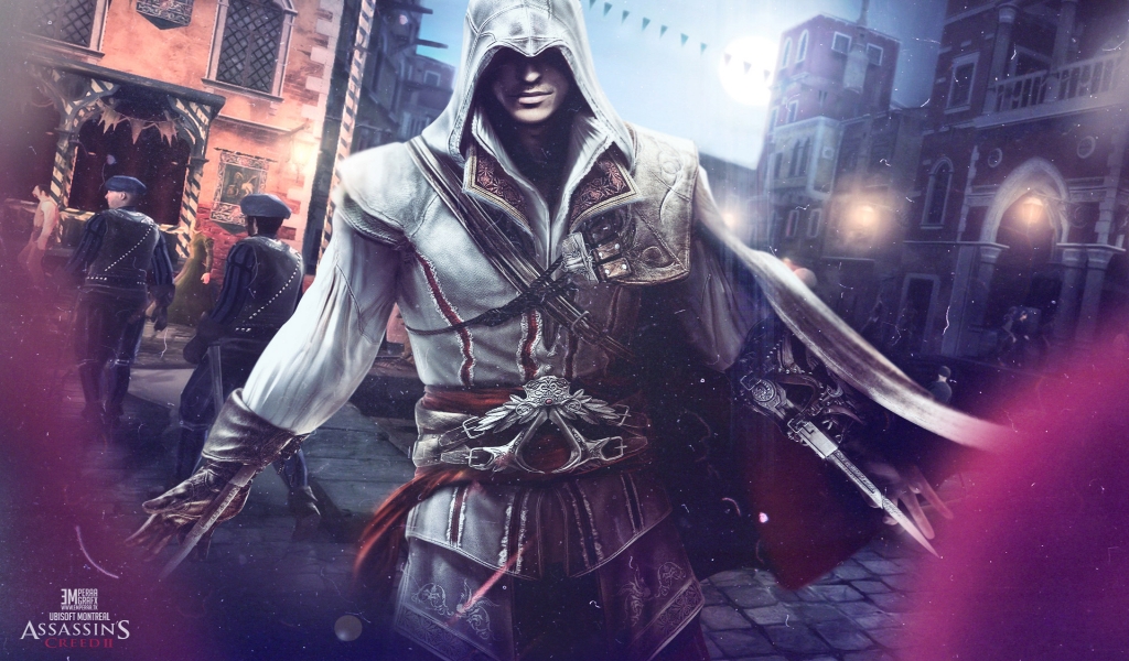 Assassins Creed 2 for 1024 x 600 widescreen resolution