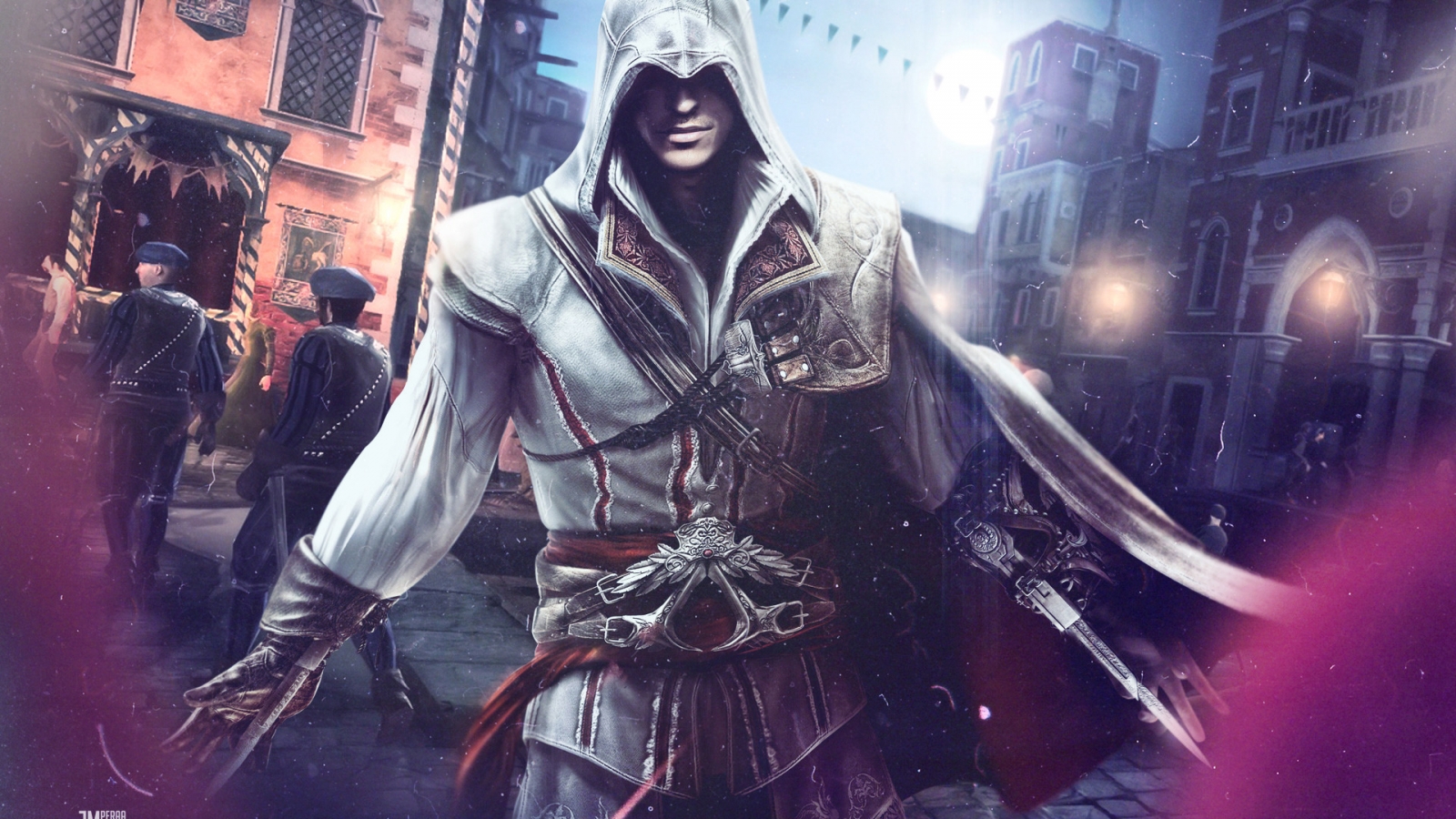 Assassins Creed 2 for 1600 x 900 HDTV resolution