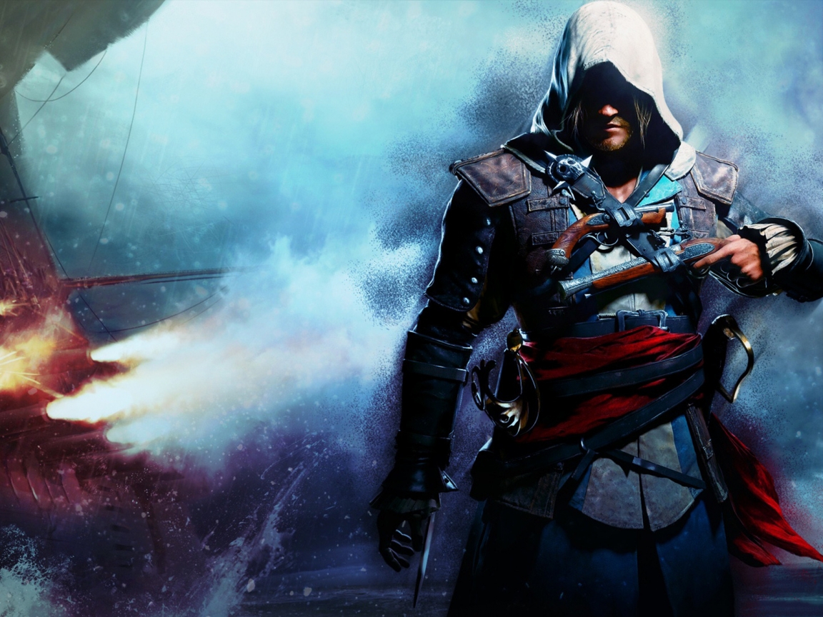 Assassins Creed 4 Black Flag for 1152 x 864 resolution