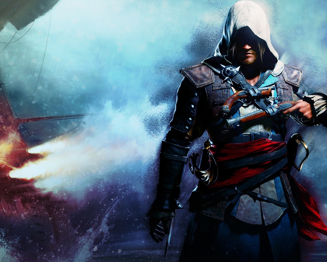Assassins Creed 4 Black Flag for 1280 x 1024 resolution