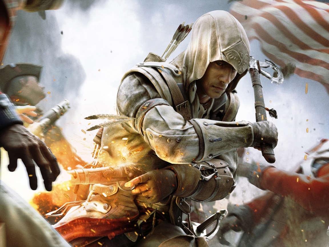 Assassins Creed Black Flag for 1152 x 864 resolution