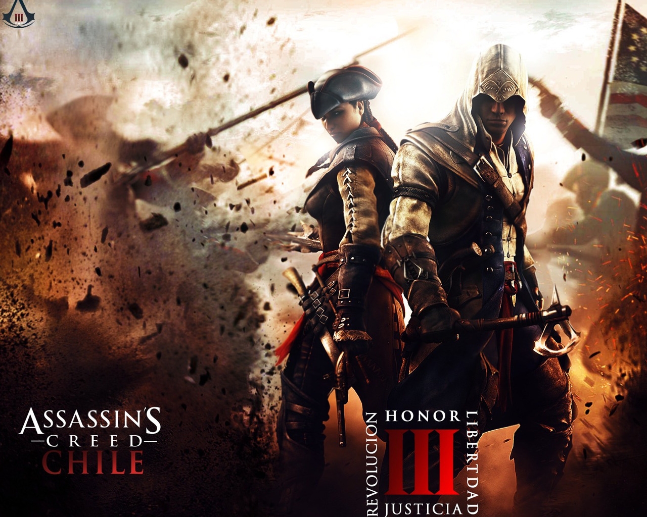 Assassins Creed Chile for 1280 x 1024 resolution