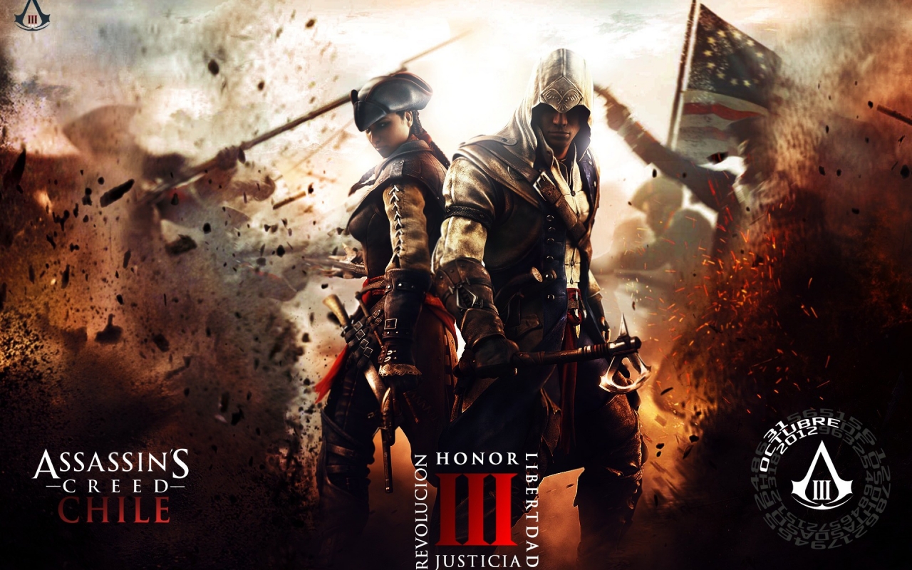 Assassins Creed Chile for 1280 x 800 widescreen resolution