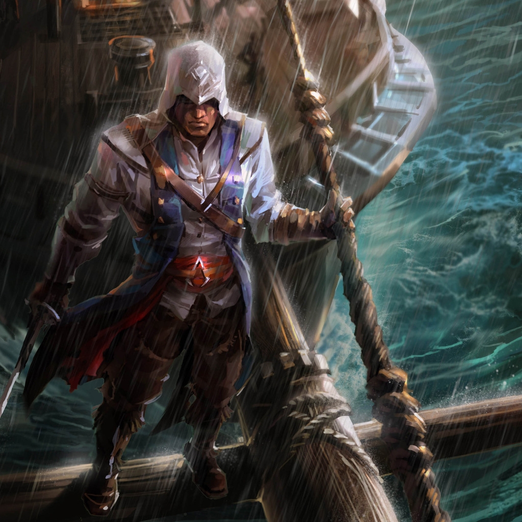 Assassins Creed Fan Art for 1024 x 1024 iPad resolution