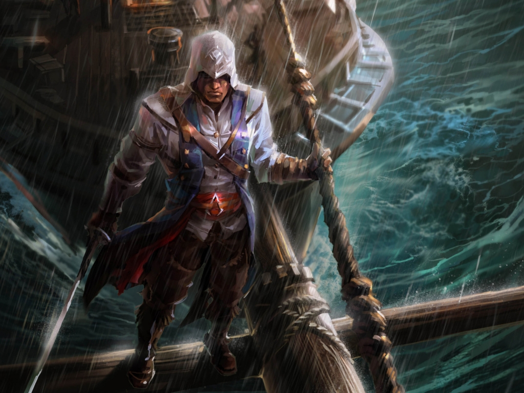 Assassins Creed Fan Art for 1024 x 768 resolution