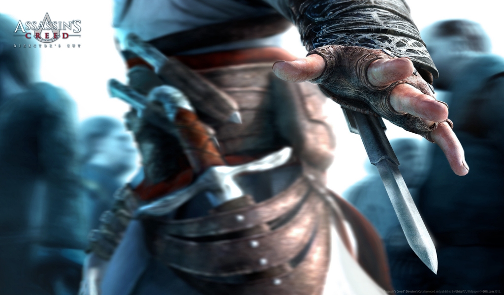 Assassins Creed Hidden Blade for 1024 x 600 widescreen resolution