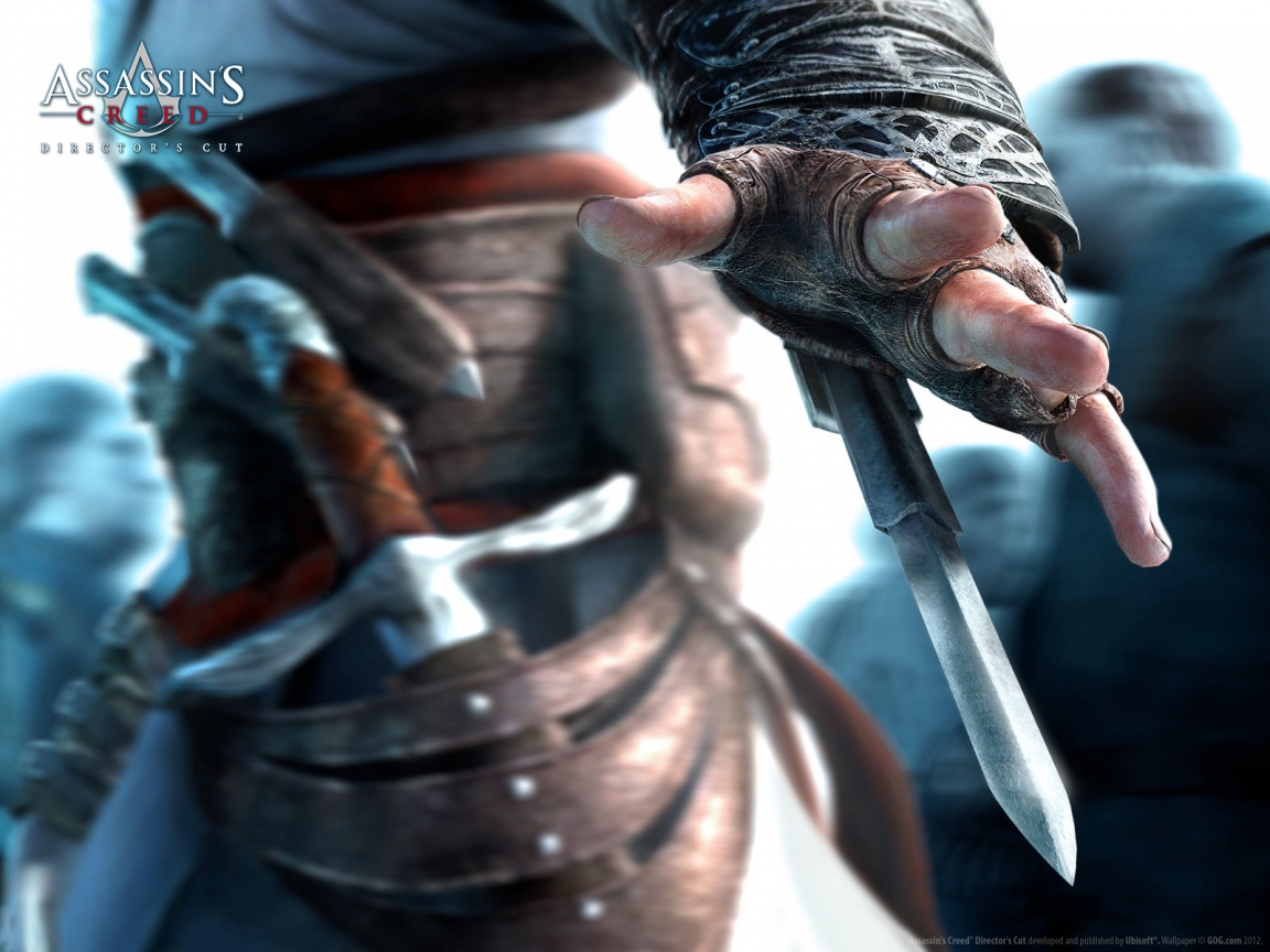 Assassins Creed Hidden Blade for 1152 x 864 resolution