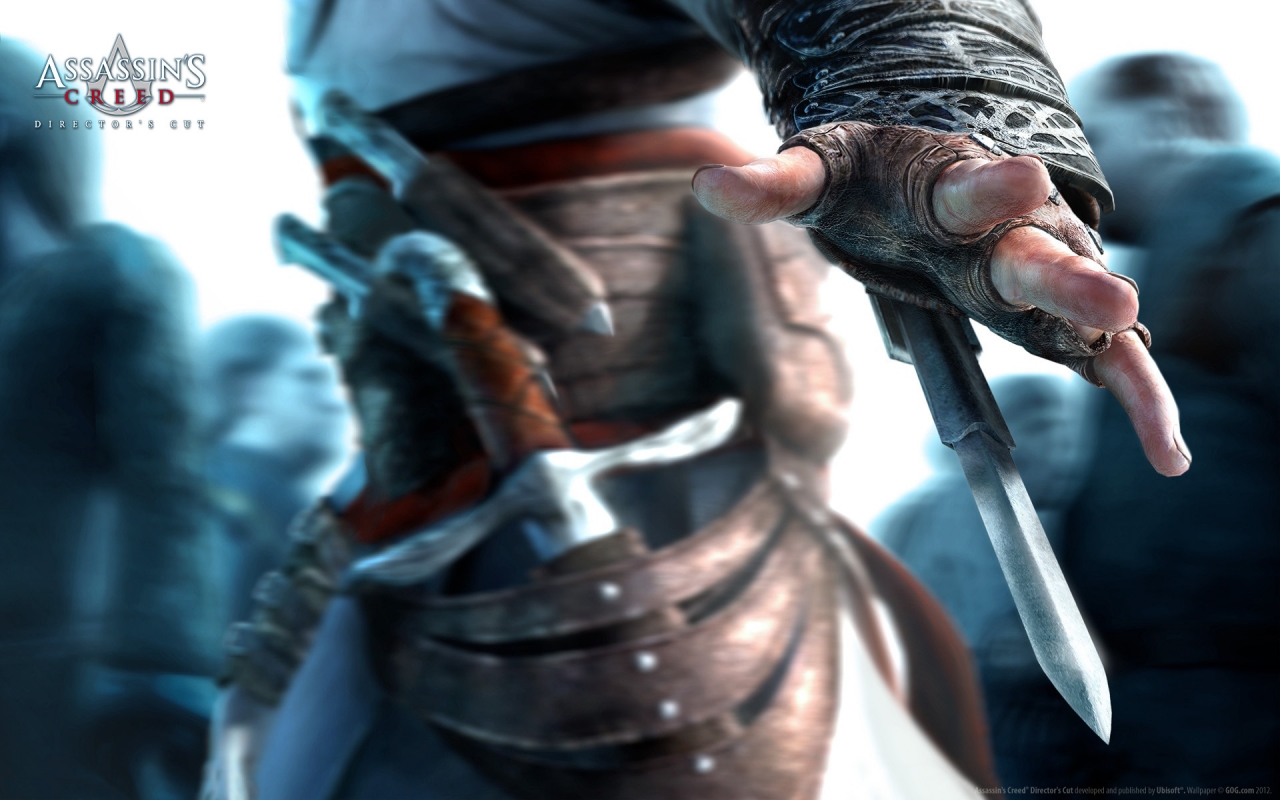 Assassins Creed Hidden Blade for 1280 x 800 widescreen resolution