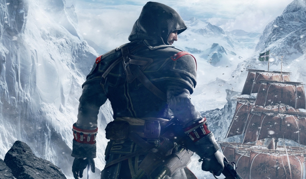 Assassins Creed Rogue for 1024 x 600 widescreen resolution