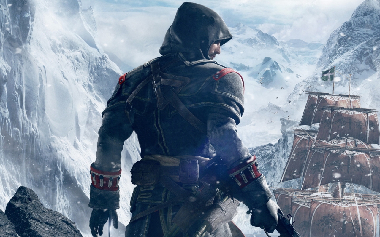 Assassins Creed Rogue for 1280 x 800 widescreen resolution