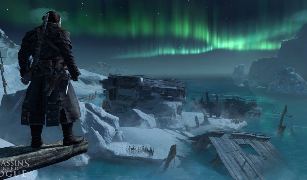Assassins Creed Rogue Game for 1024 x 600 widescreen resolution