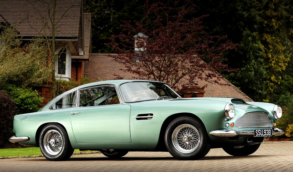 Aston Martin DB4 1958 for 1024 x 600 widescreen resolution