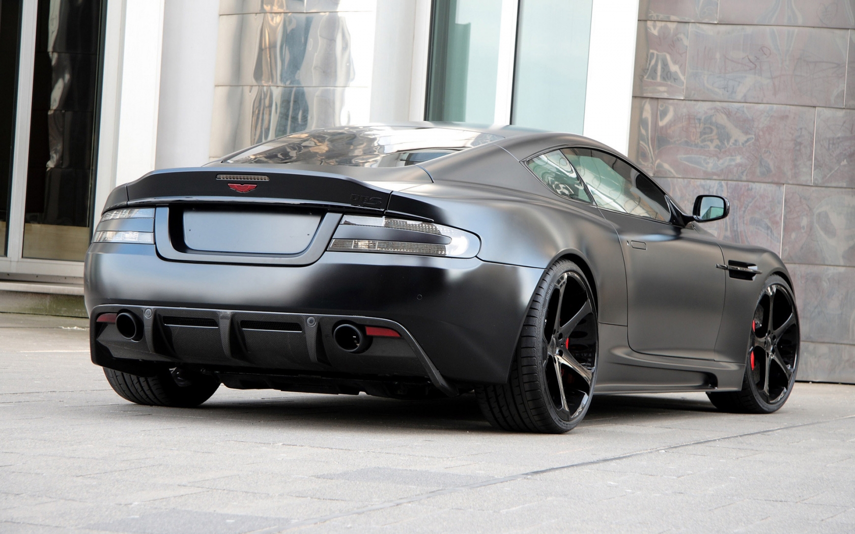 Aston Martin DBS Superior Black Edition Rear for 1680 x 1050 widescreen resolution