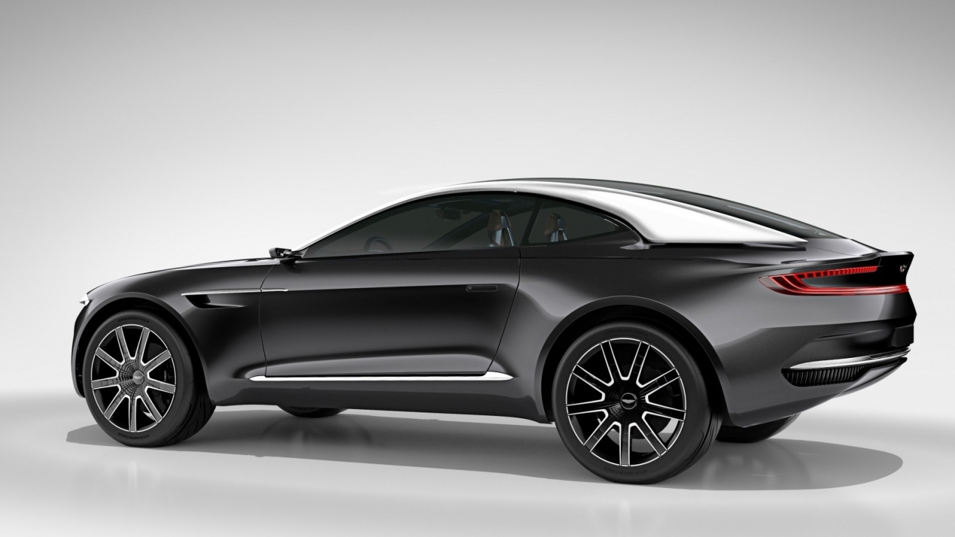 Aston Martin DBX Concept Side View for 1366 x 768 HDTV resolution