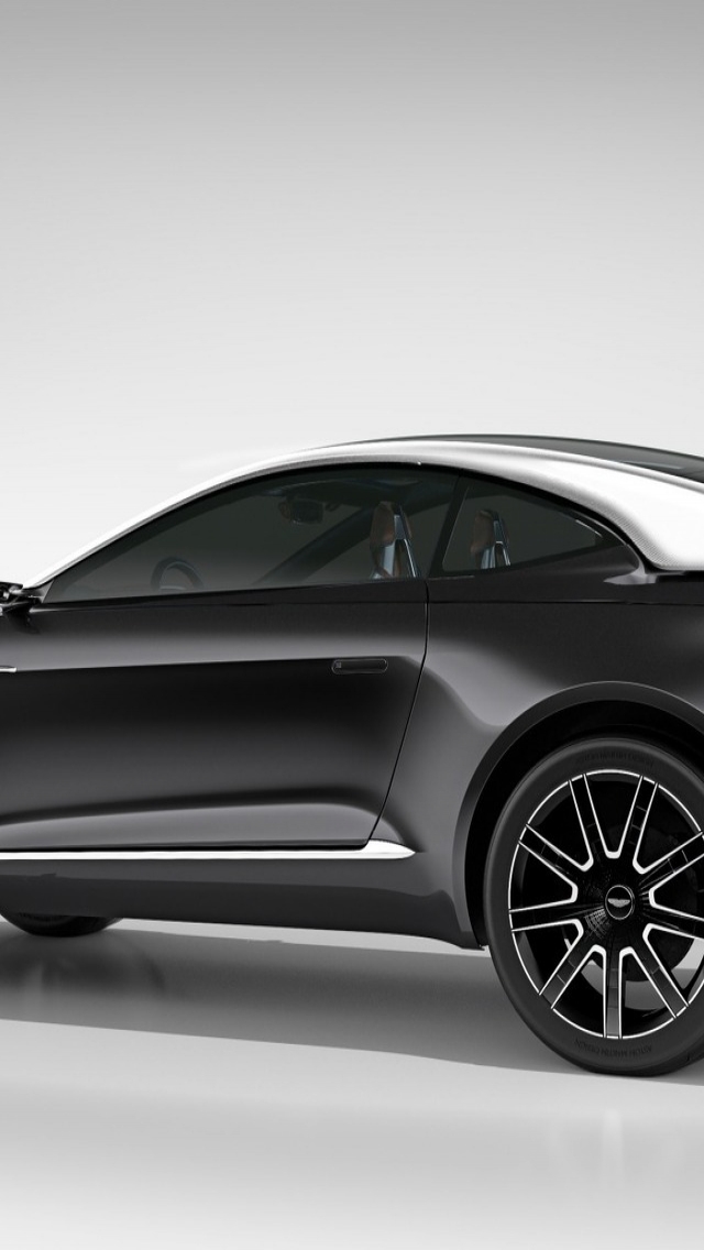 Aston Martin DBX Concept Side View for 640 x 1136 iPhone 5 resolution