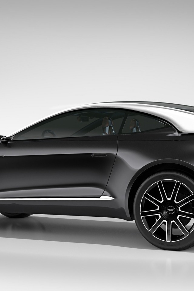 Aston Martin DBX Concept Side View for 640 x 960 iPhone 4 resolution