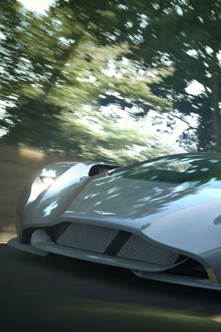Aston Martin Gran Turismo Concept for 320 x 480 iPhone resolution