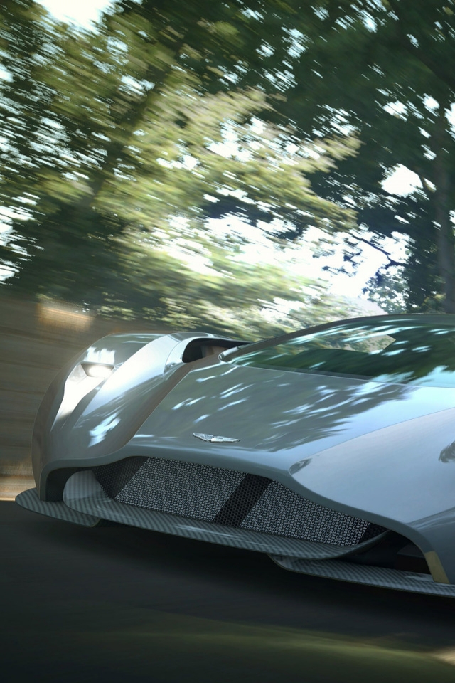 Aston Martin Gran Turismo Concept for 640 x 960 iPhone 4 resolution