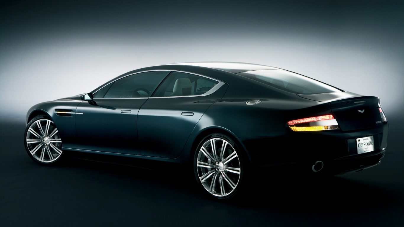 Aston Martin Rapide Concept for 1366 x 768 HDTV resolution