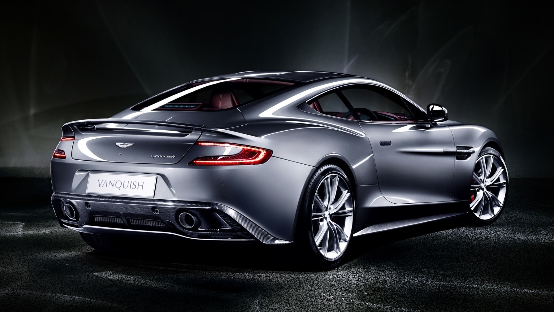 Aston Martin Vanquish Rear Side for 1920 x 1080 HDTV 1080p resolution