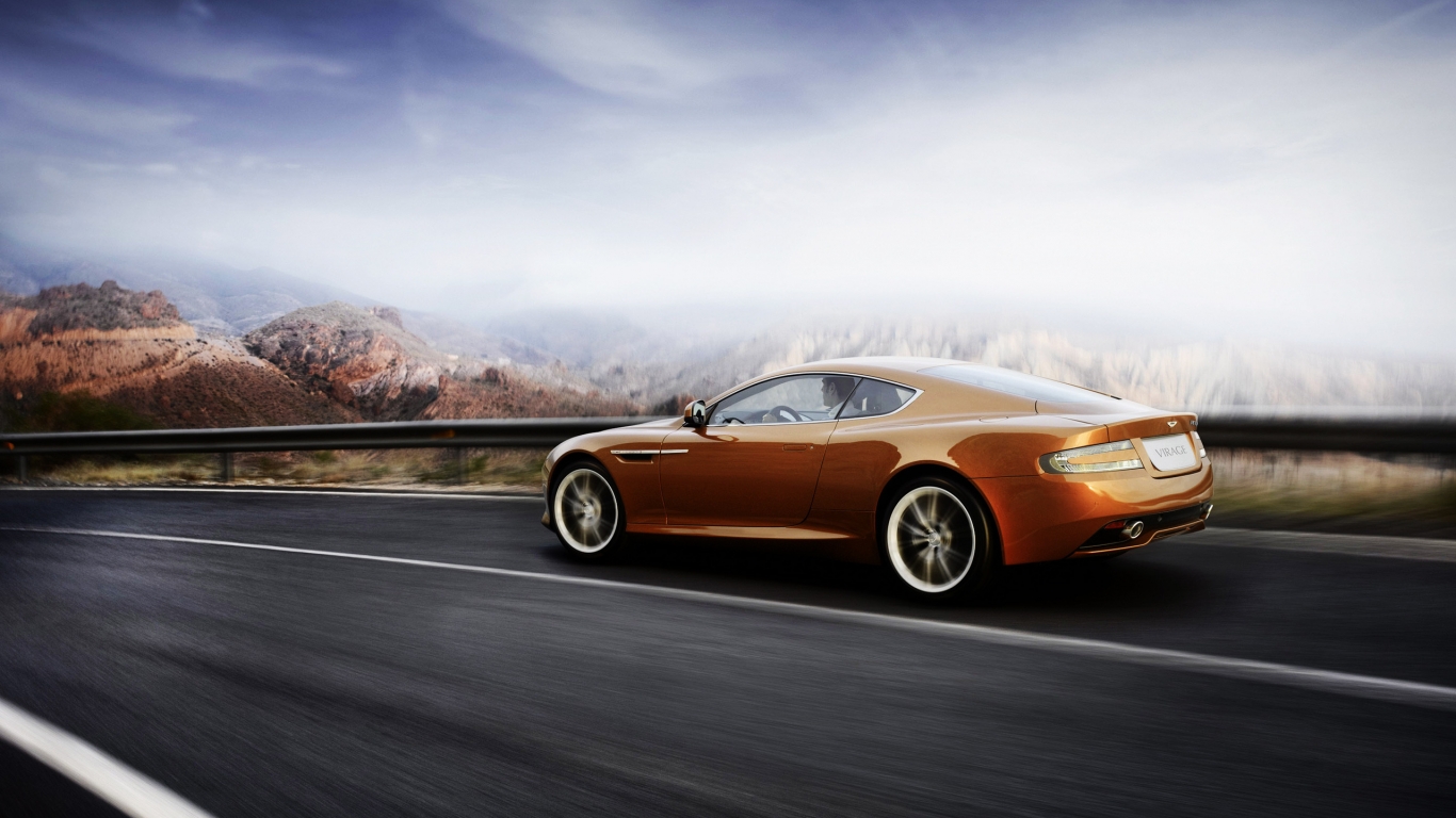 Aston Martin Virage 2011 for 1366 x 768 HDTV resolution