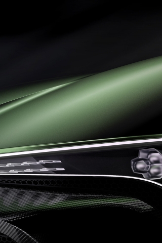 Aston Martin Vulcan Headlight for 320 x 480 iPhone resolution