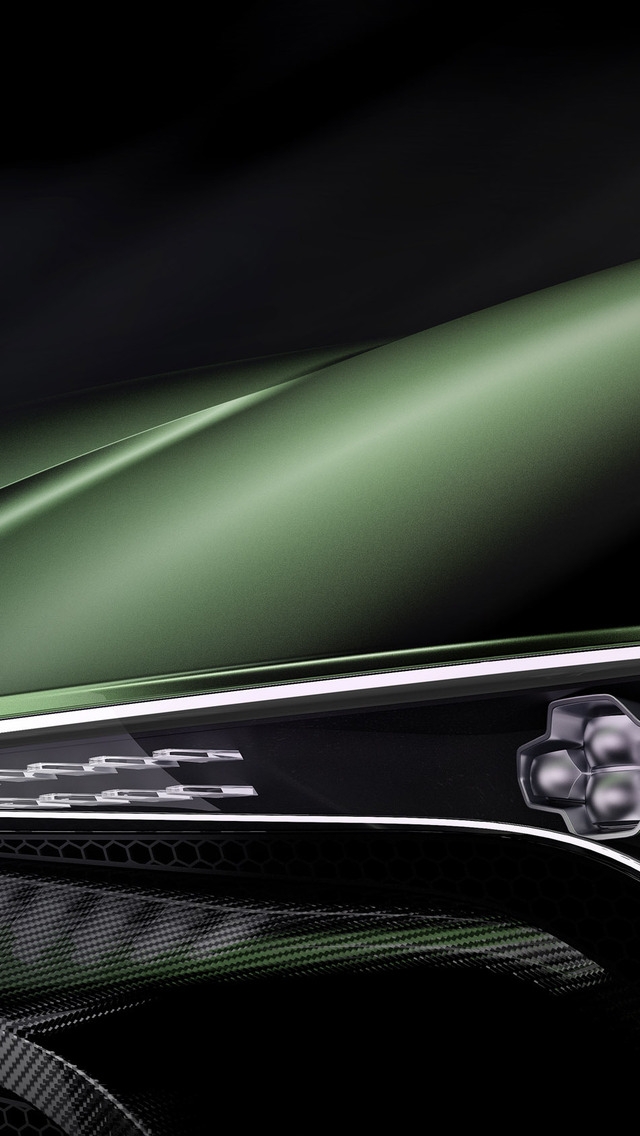 Aston Martin Vulcan Headlight for 640 x 1136 iPhone 5 resolution