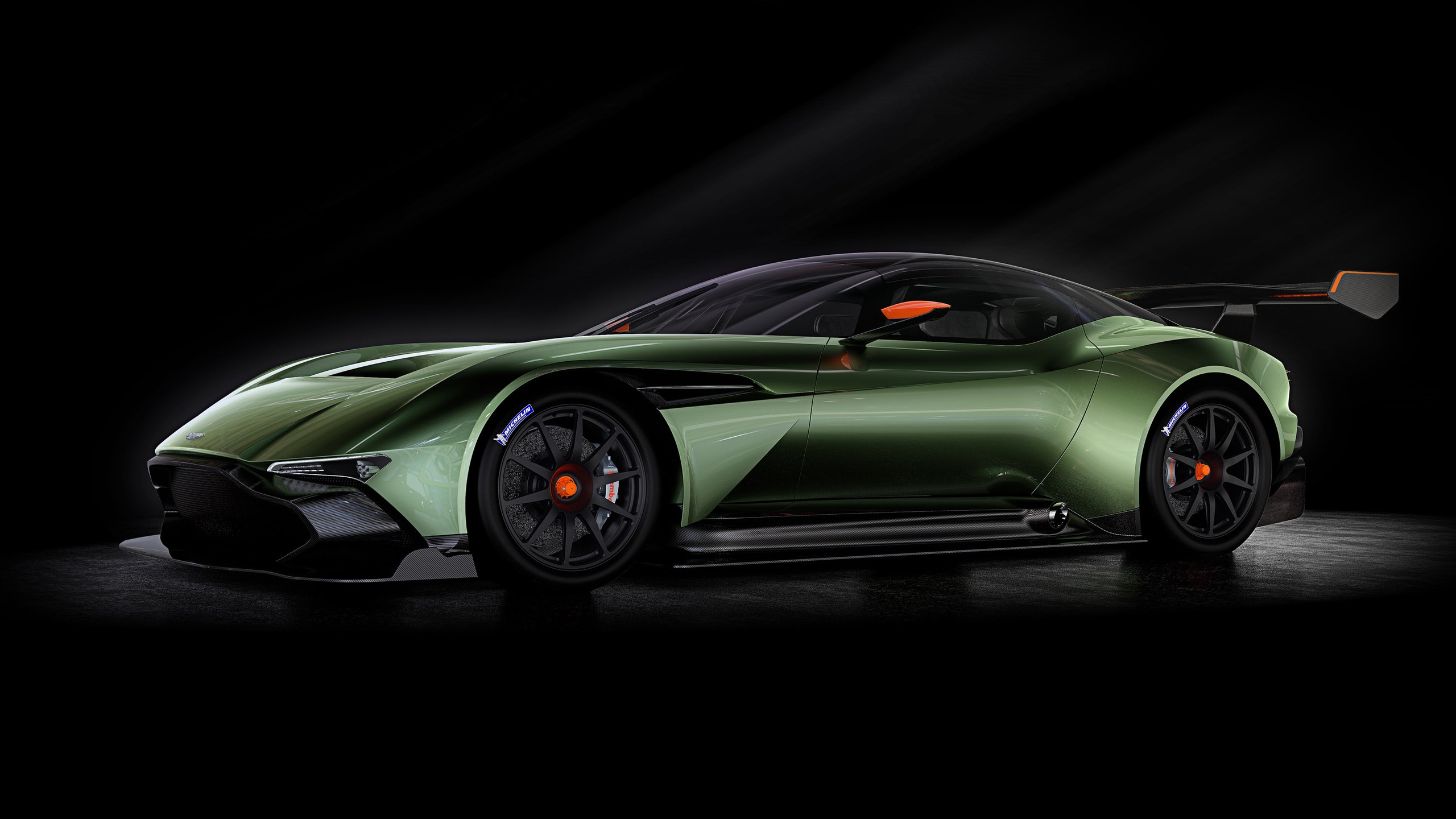 Aston Martin Vulcan Side for 2560x1440 HDTV resolution