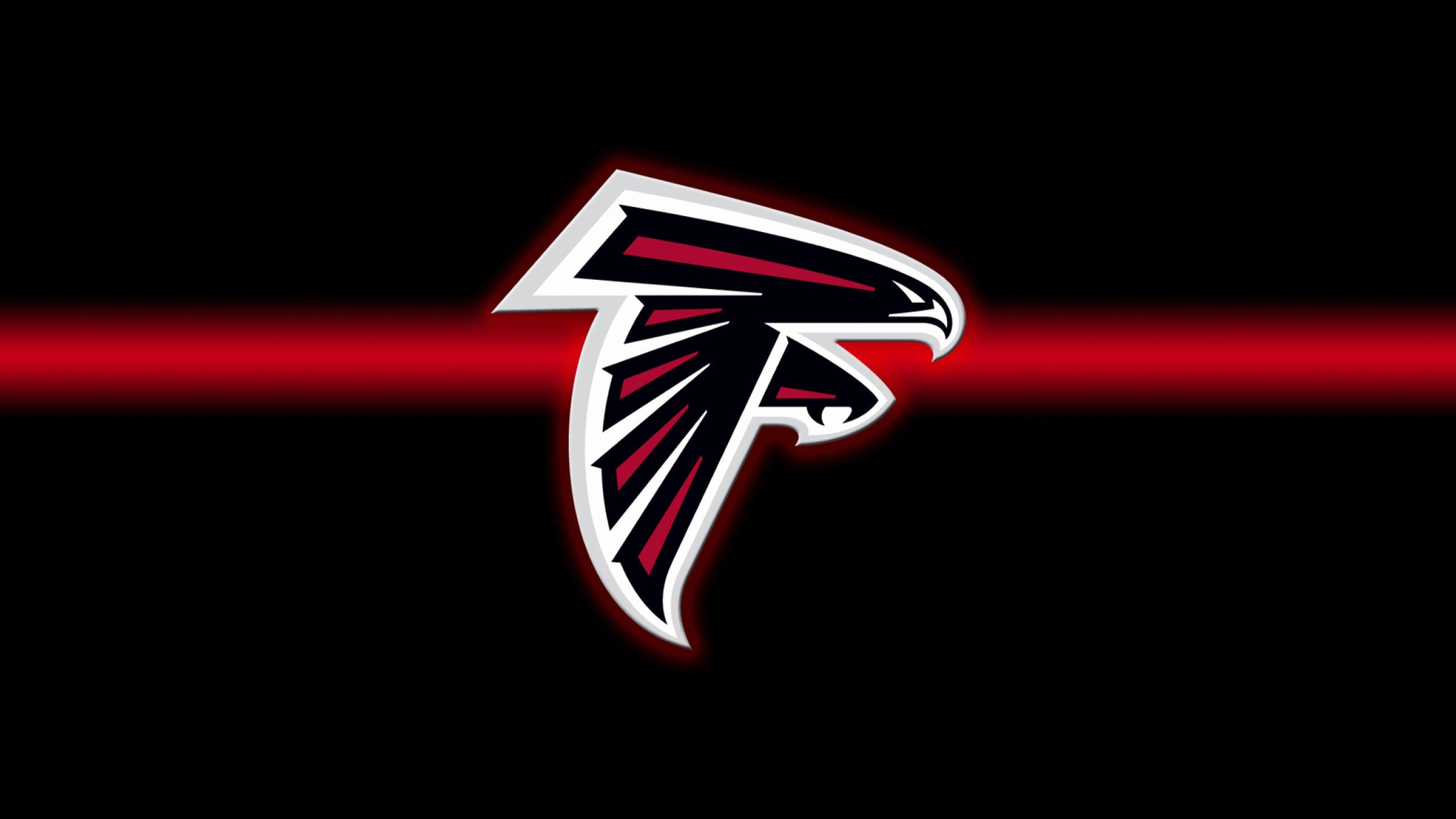Atlanta Falcons Logo for 2560x1440 HDTV resolution