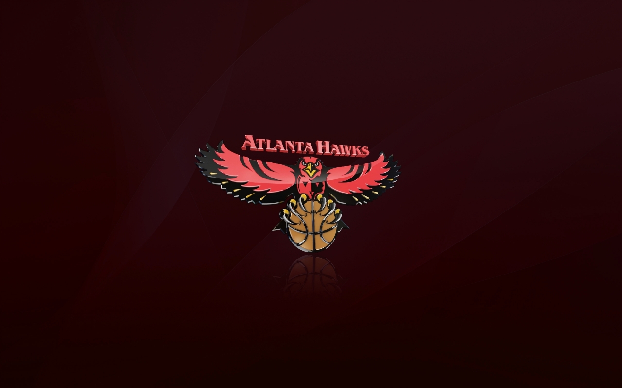 Atlanta Hawks Logo for 1280 x 800 widescreen resolution