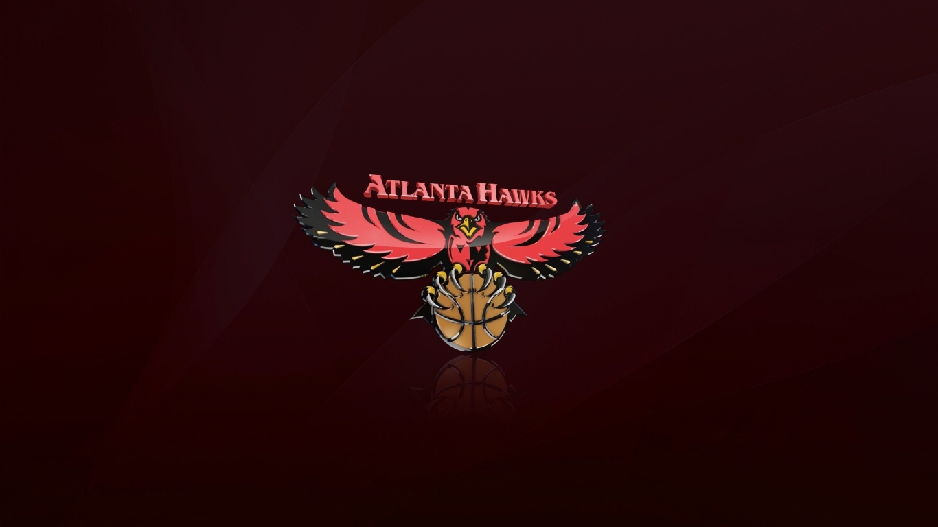Atlanta Hawks Logo for 1366 x 768 HDTV resolution
