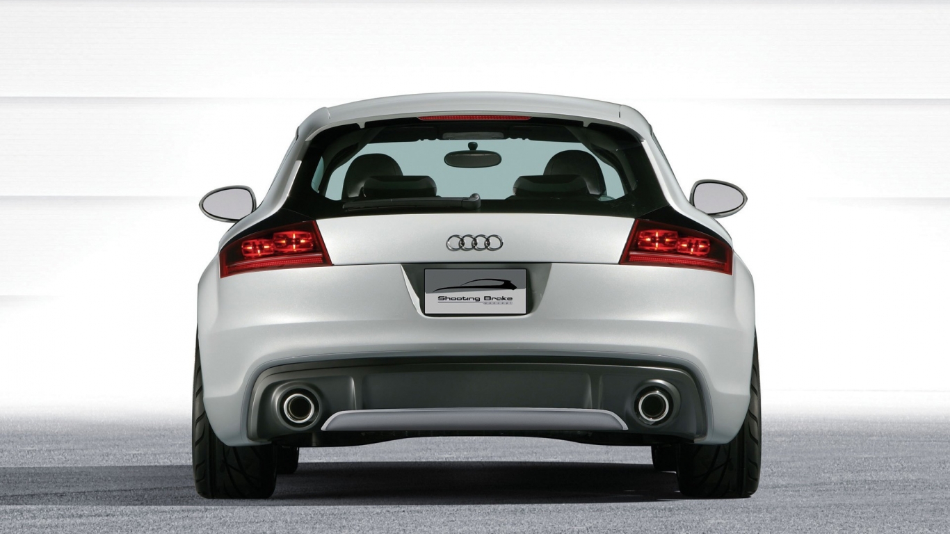 Audi A1 Concept for 1366 x 768 HDTV resolution