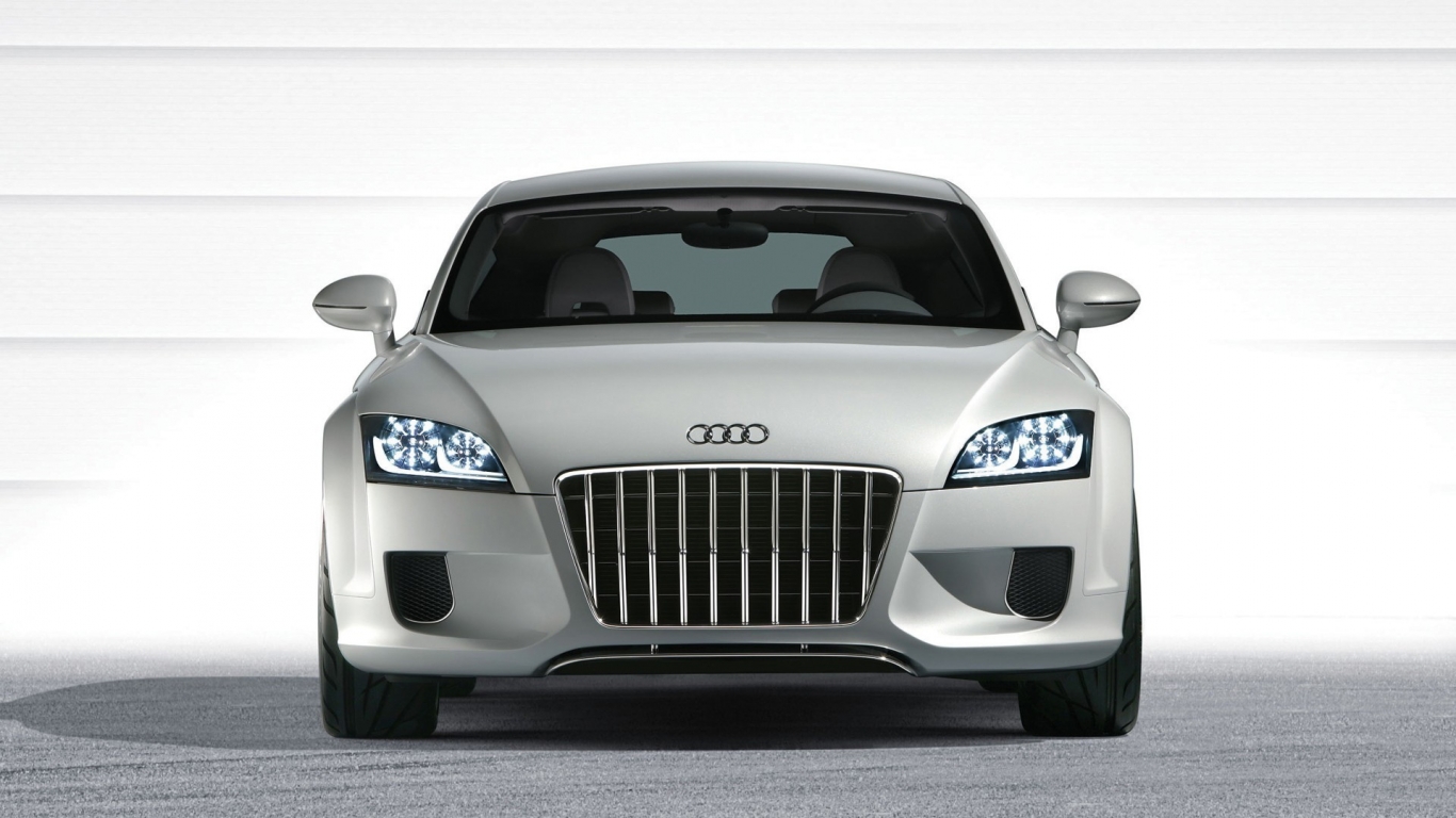 Audi A1 Concept Front for 1366 x 768 HDTV resolution