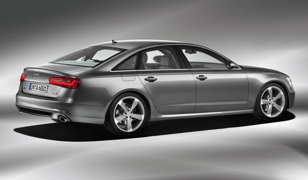 Audi A6 2012 for 1024 x 600 widescreen resolution
