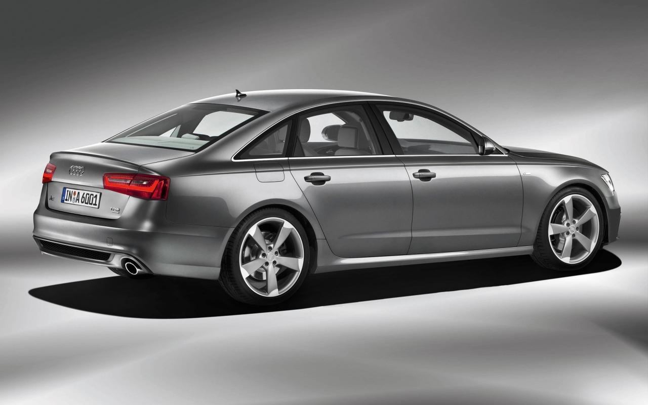 Audi A6 2012 for 1280 x 800 widescreen resolution