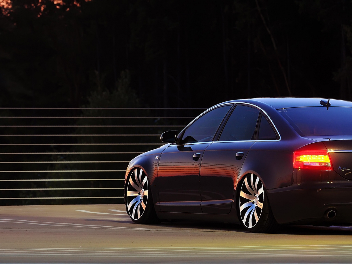 Audi A6 Tuned for 1152 x 864 resolution