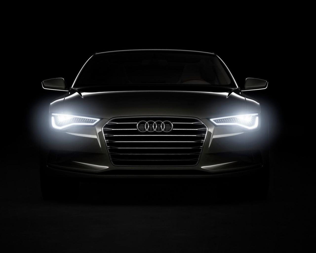 Audi A7 Headlights for 1280 x 1024 resolution