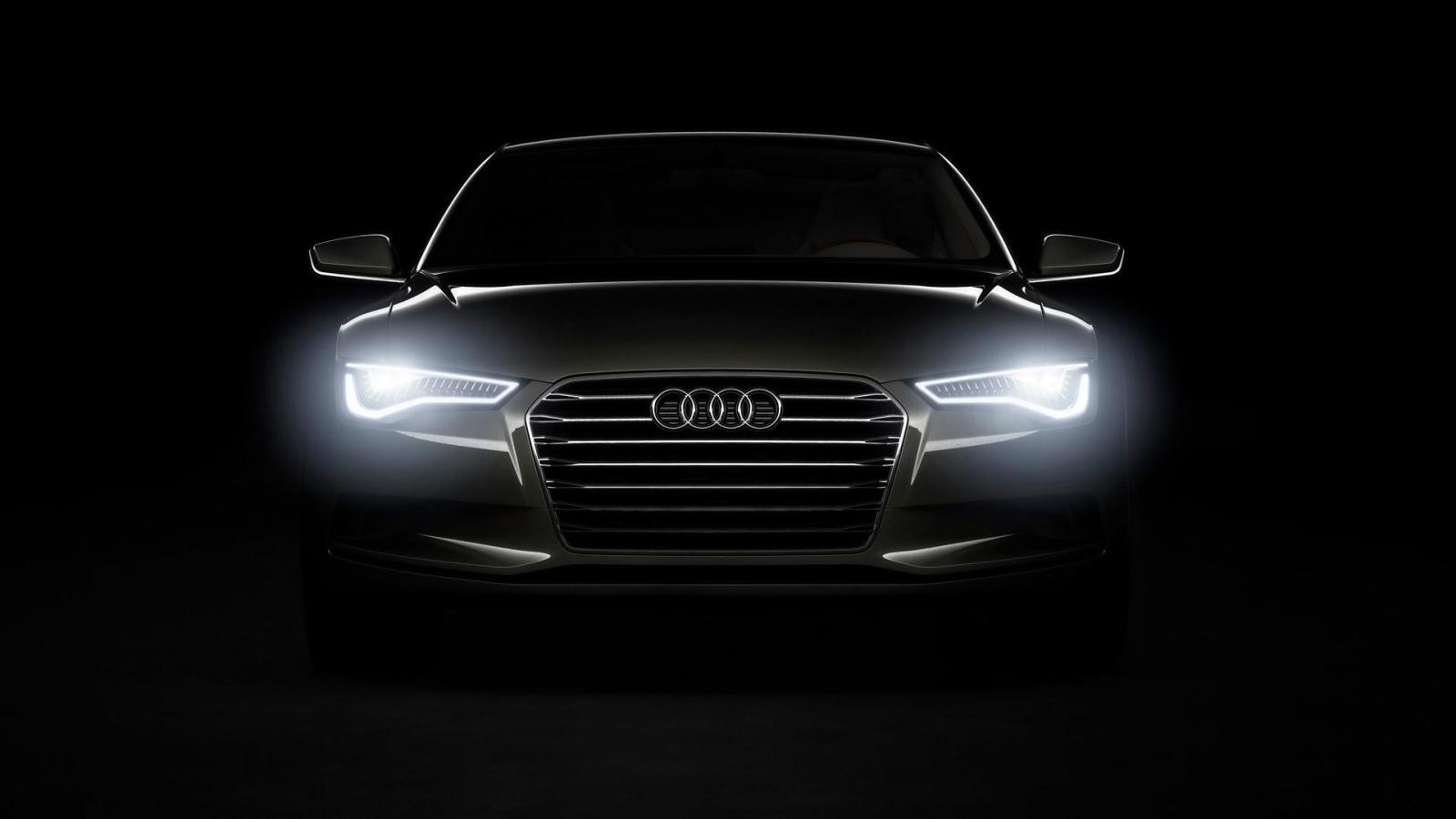 Audi A7 Headlights for 1600 x 900 HDTV resolution