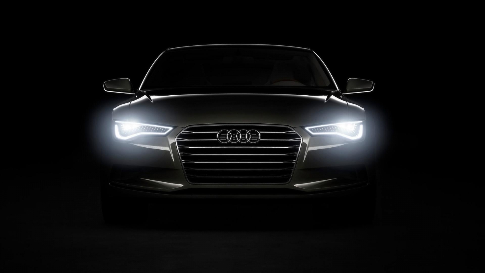 Audi A7 Headlights for 1680 x 945 HDTV resolution