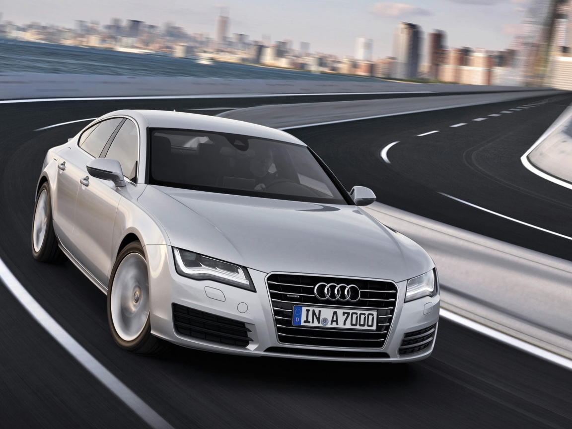 Audi A7 Sportback Speed for 1152 x 864 resolution
