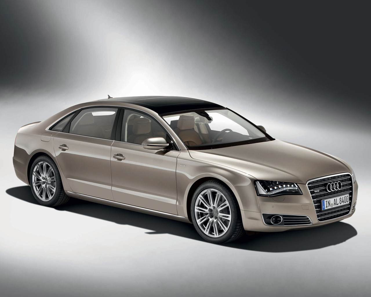 Audi A8 W12 2011 for 1280 x 1024 resolution
