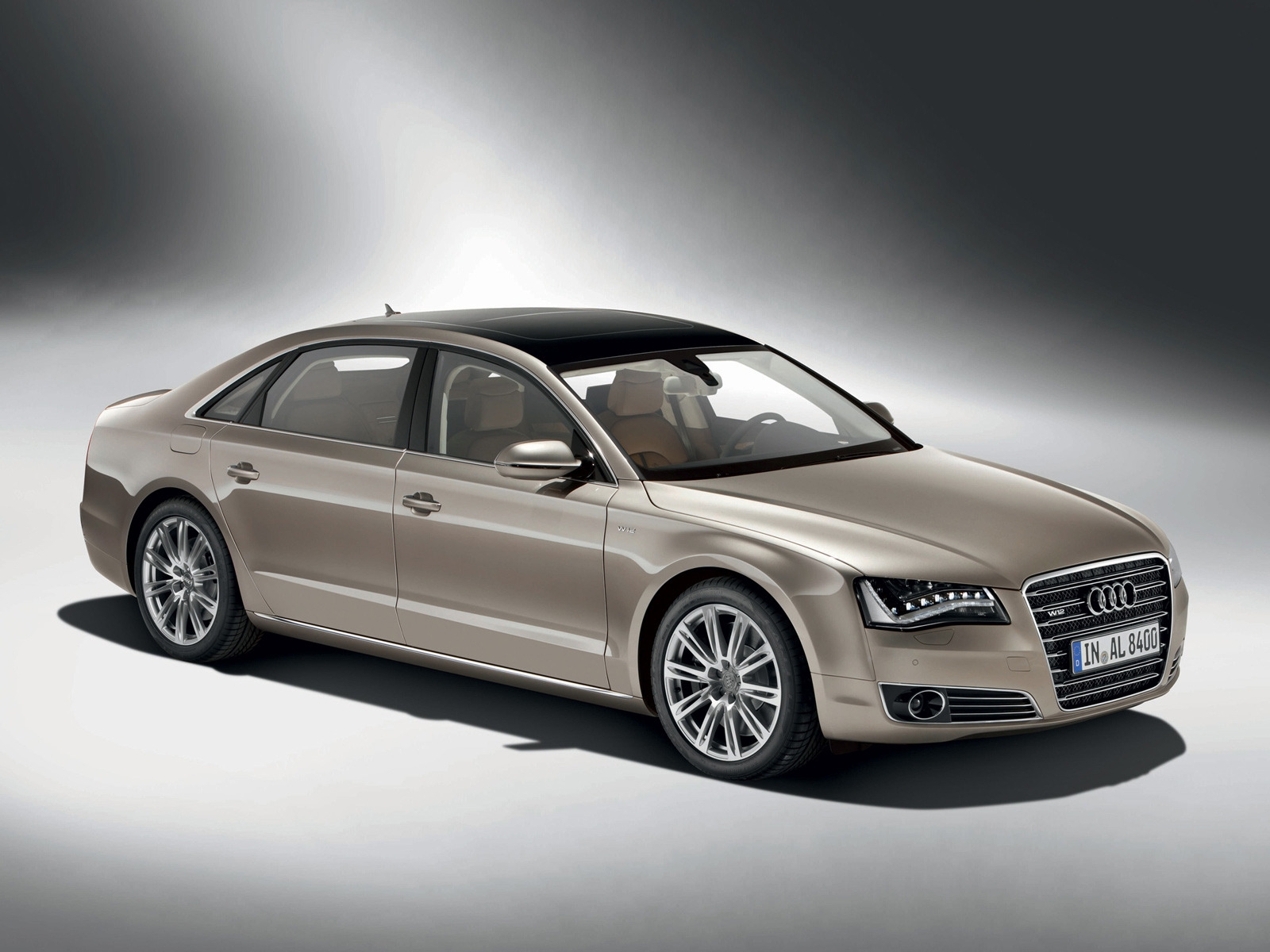 Audi A8 W12 2011 for 1600 x 1200 resolution