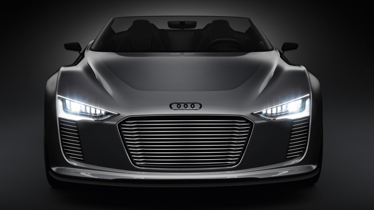Audi E-Tron Spyder Concept for 1280 x 720 HDTV 720p resolution