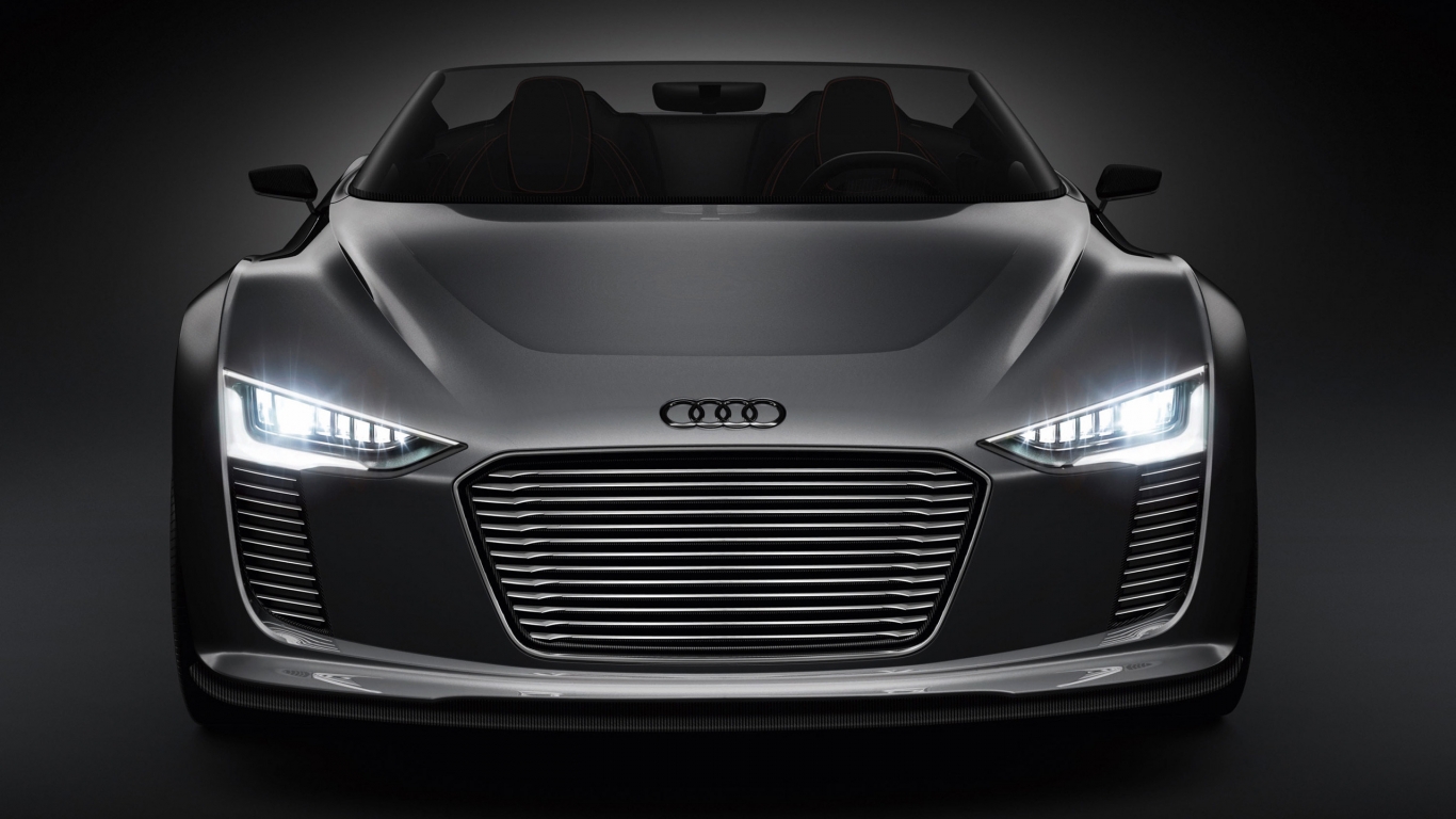 Audi E-Tron Spyder Concept for 1366 x 768 HDTV resolution