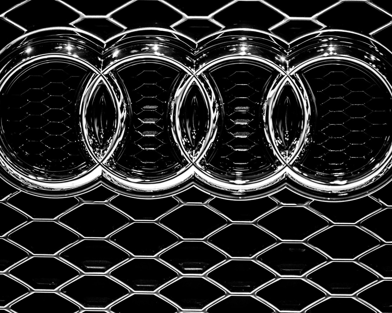 Audi Grille for 1280 x 1024 resolution